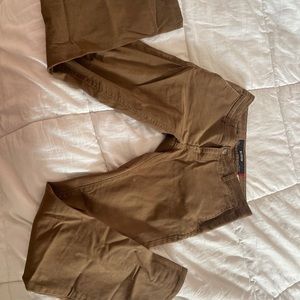 Dark Tan Krew Khaki Pants